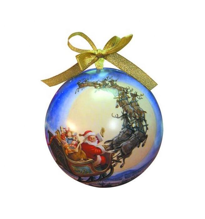 Large size Dia140 Dia130 Dia120 ball shape tin box tinplate bauble
